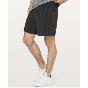 Lululemon Surge Short *6" Updated Black Medium EUC